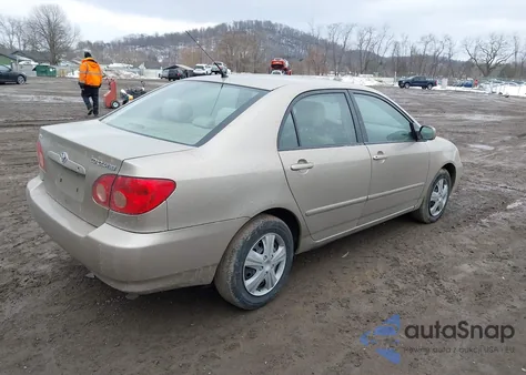 2007 Toyota Corolla Le из США, поврежденный, VIN 2T1BR32E27C847112